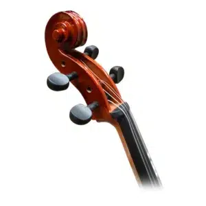 Cello Brandenburg Estándar 4/4 Etinger en maple laminado mate con arco y resina incluidos