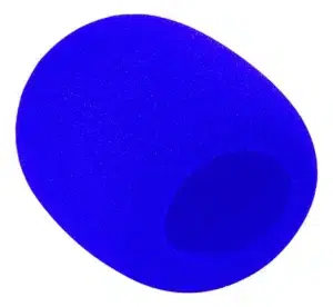Filtro Anti-pop WS-2 BestAmerica azul de espuma, rompe viento para micrófonos, reduce ruidos y protege de saliva