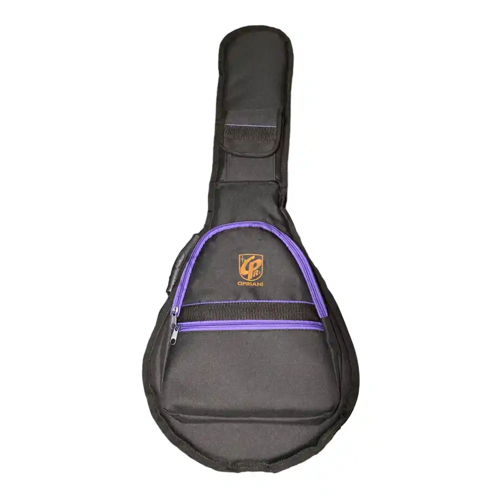 Funda Cipriani SCW-68C acolchada de 9 mm, 71 x 31 cm, color negro con detalle morado