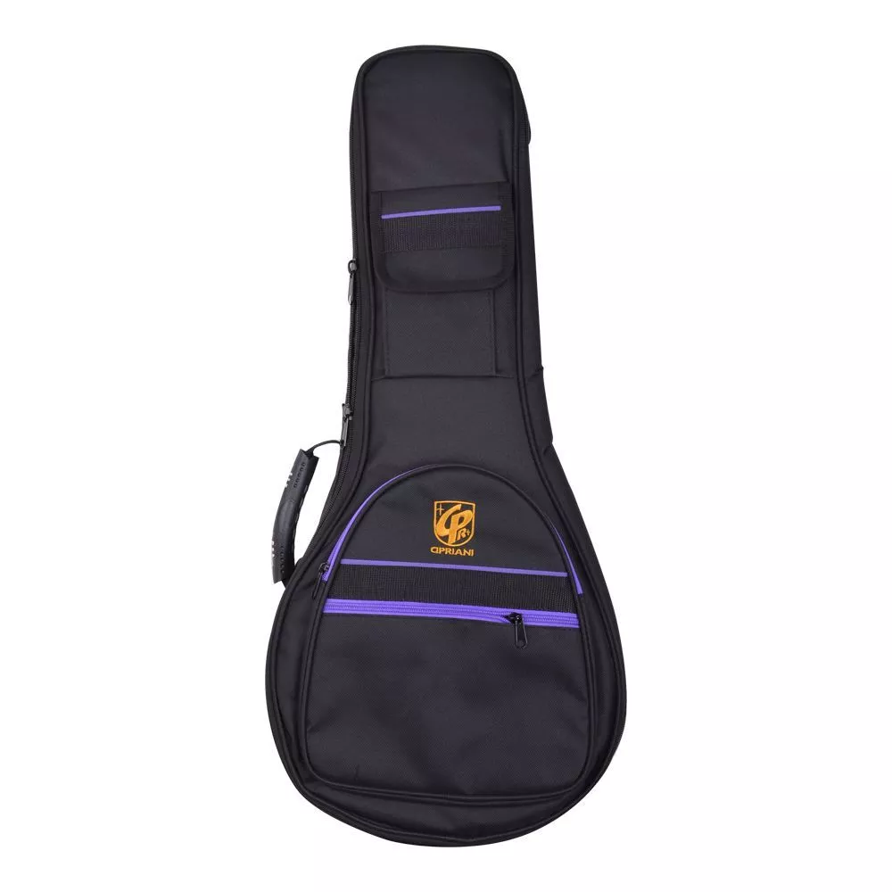 Funda Cipriani SCW-70C para mandolino y banjo, acolchada 2.5 cm con bolsillos