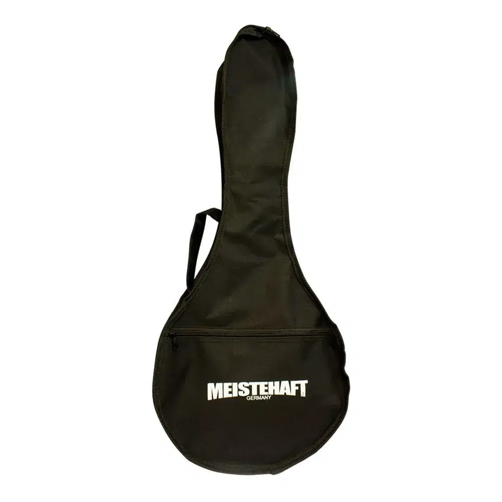 Mandolina de 8 cuerdas Bach Meistehaft color negro con funda incluida