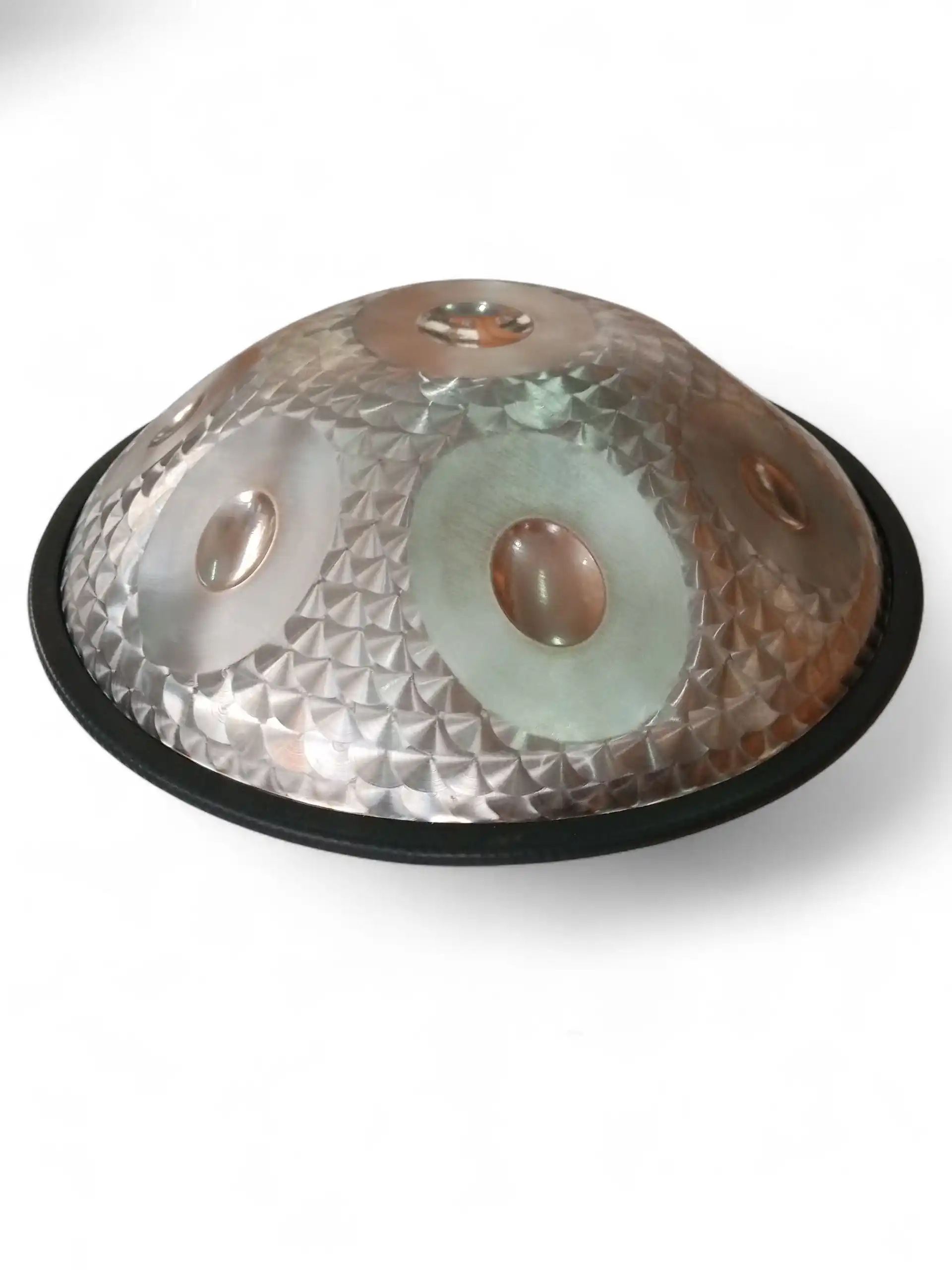 Mini handpan escala F# La Sirena hecho en Chile con 9 notas