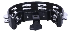 Pandero batería simple RMX PSB53N en media luna, plástico resistente, barra de goma y montaje en hi-hat