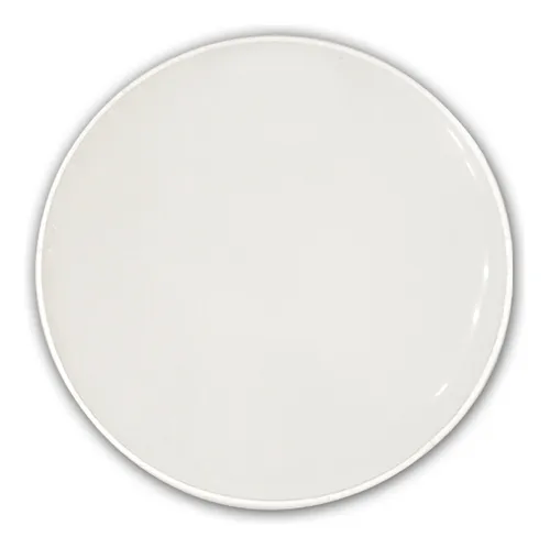 Parche batidor 14 pulgadas blanco, una capa, sonido definido para batería acústica