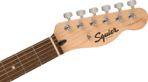 Guitarra eléctrica Squier Sonic Telecaster California Blue, cuerpo álamo, pastillas single coil cerámicas, puente hardtail de 6 selletas
