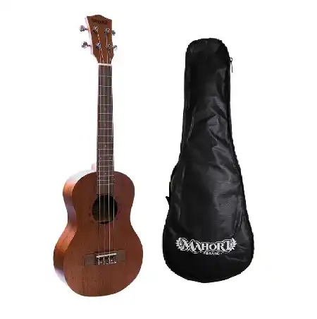 Ukelele Mahori tenor con funda y cuerpo de sapele