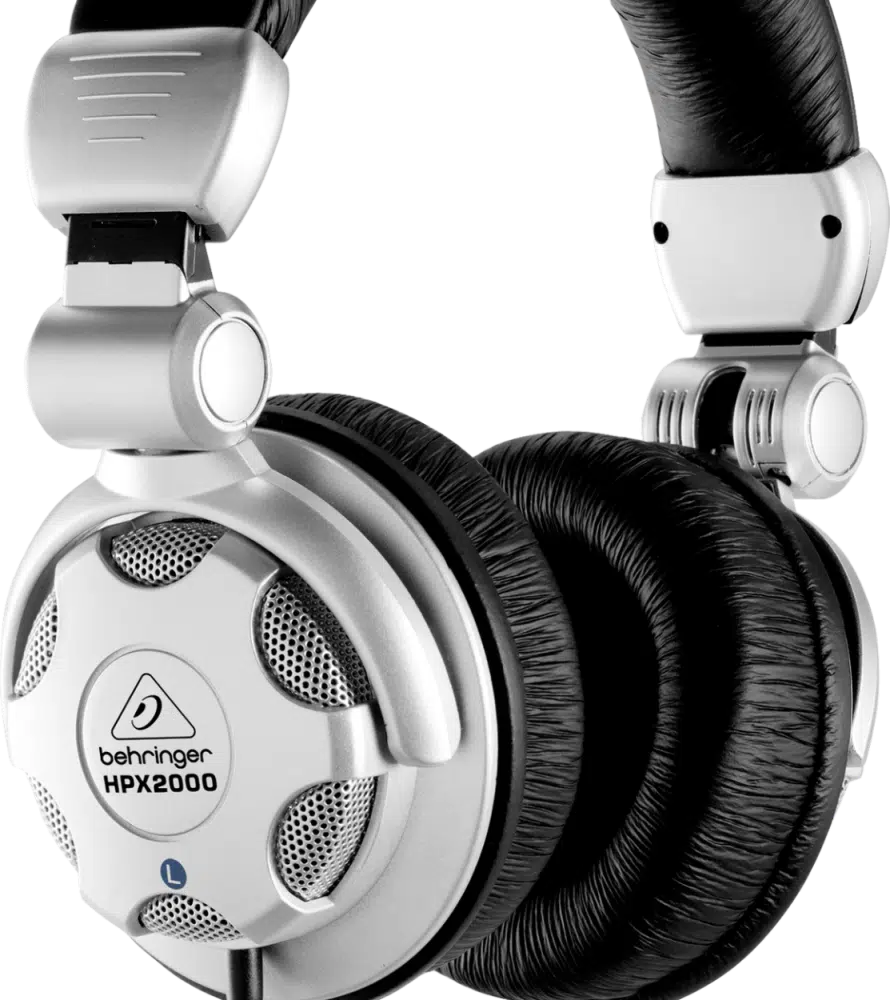 Audífonos Behringer HPX2000 con cápsulas de cobalto y graves potentes