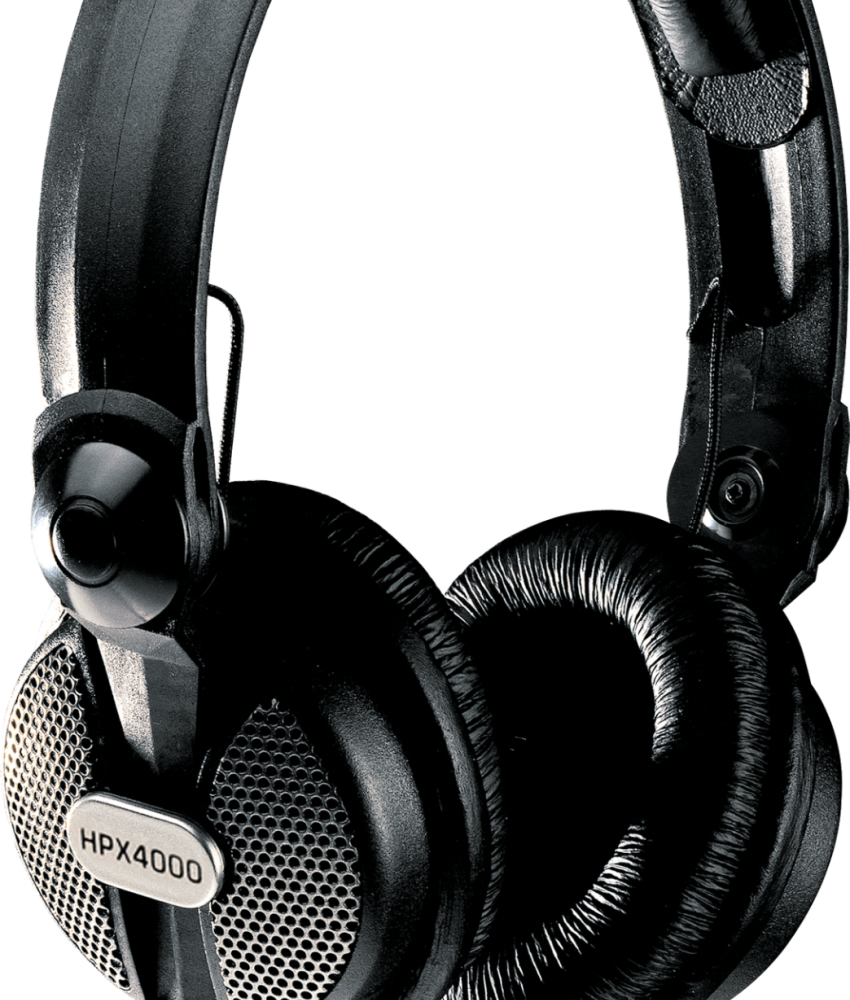 Audífonos Behringer HPX4000 con cápsulas de cobalto y graves definidos