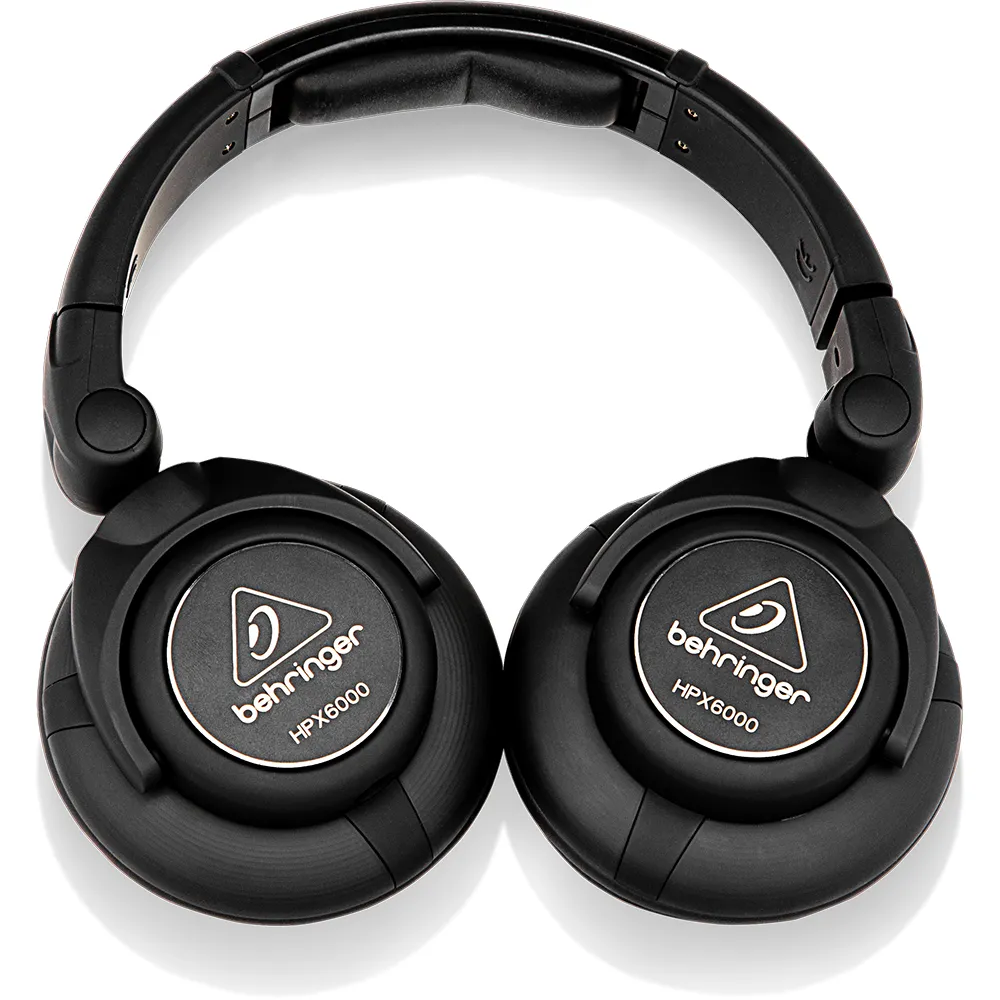Audífonos Behringer HPX6000 con drivers de 50 mm y cable desmontable