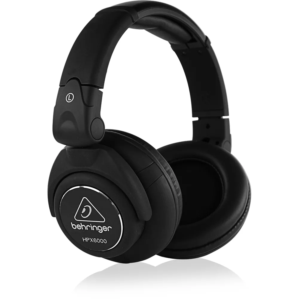 Audífonos Behringer HPX6000 con drivers de 50 mm y cable desmontable