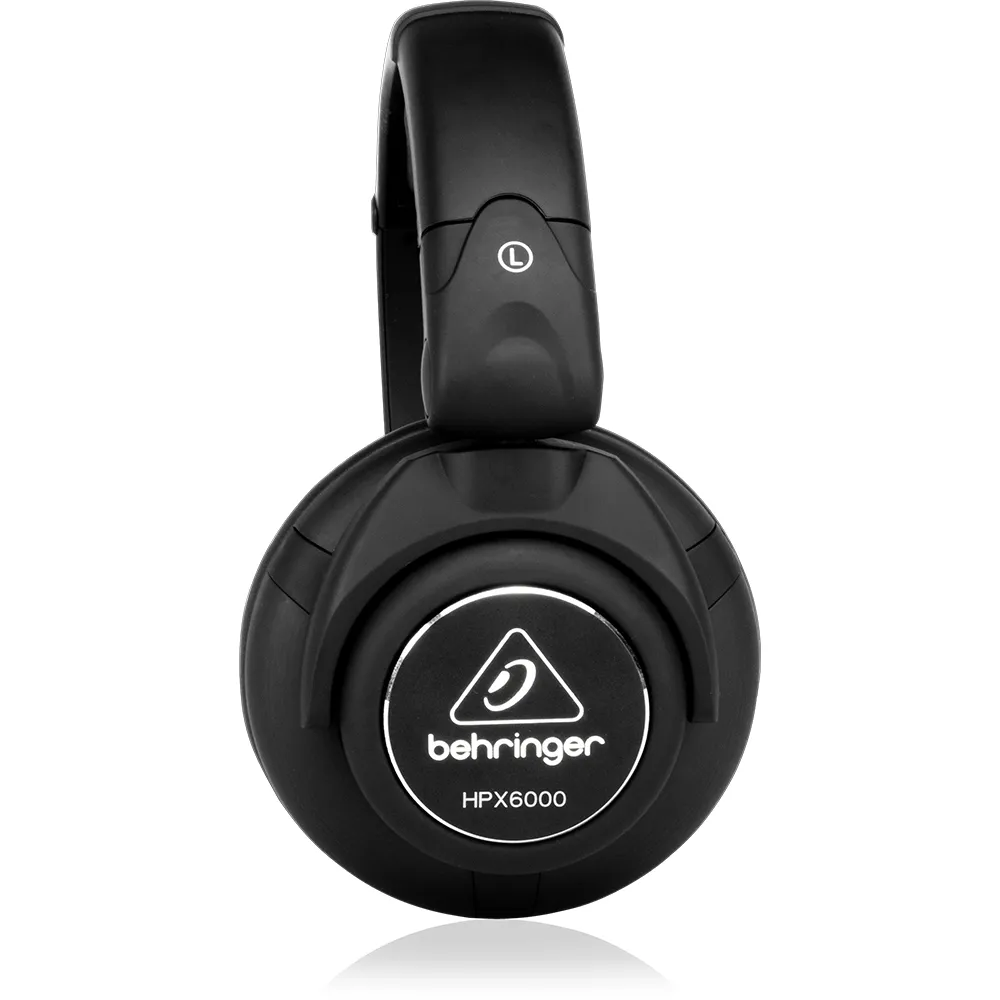 Audífonos Behringer HPX6000 con drivers de 50 mm y cable desmontable
