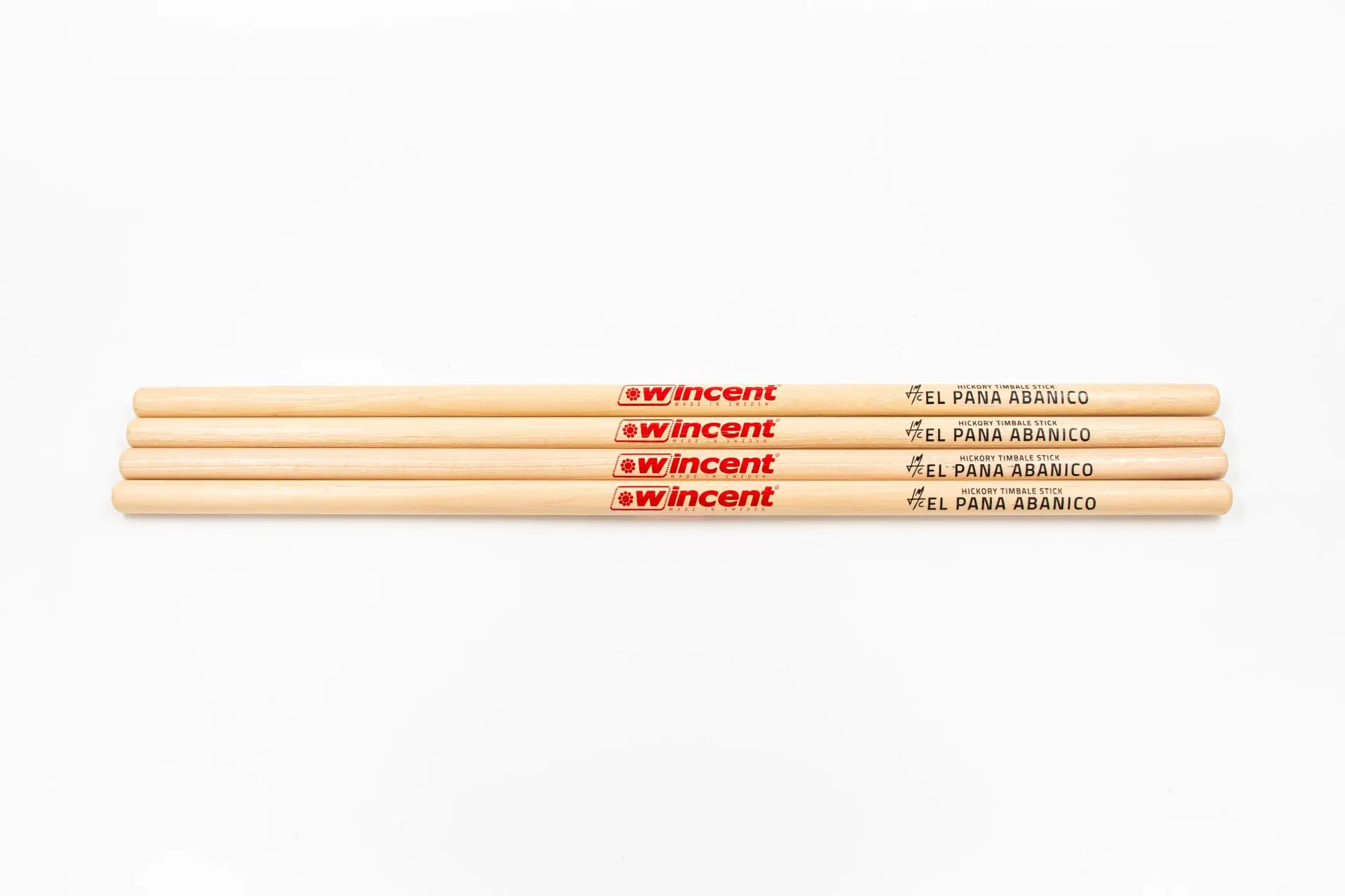 Set de baquetas Wincent para timbal, sin punta, hickory