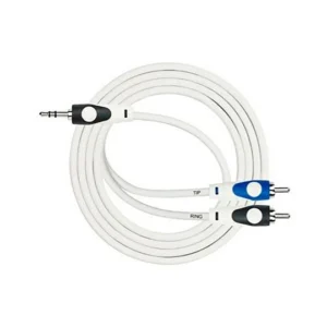 Cable Kirlin LGY-364L 0.3M mini plug 3.5mm estéreo a 2 RCA macho