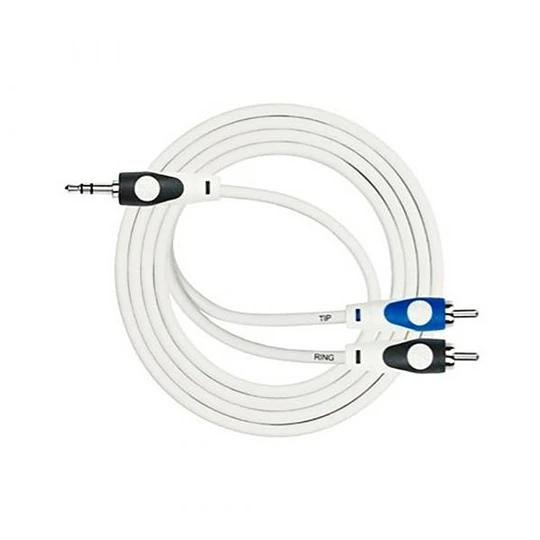 Cable Kirlin LGY-364L 0.3M mini plug 3.5mm estéreo a 2 RCA macho
