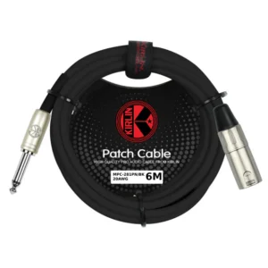 Cable Kirlin MPC-281PN/BK XLR macho a Plug 6,3 mm negro