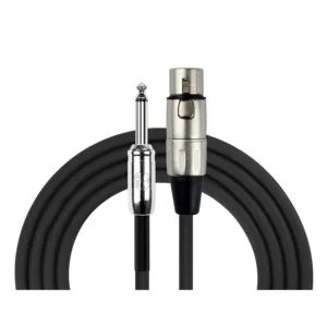 Cable Kirlin MPC-282PN/BK XLR hembra a Plug 6,3 mm 10M negro