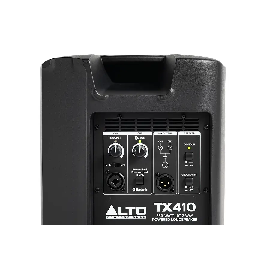 Caja activa Alto Professional TX410 de 10 pulgadas y 350W con Bluetooth TWS