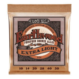 Cuerdas Ernie Ball Earthwood Phosphor Bronze Extra Light 10-50 para guitarra acústica