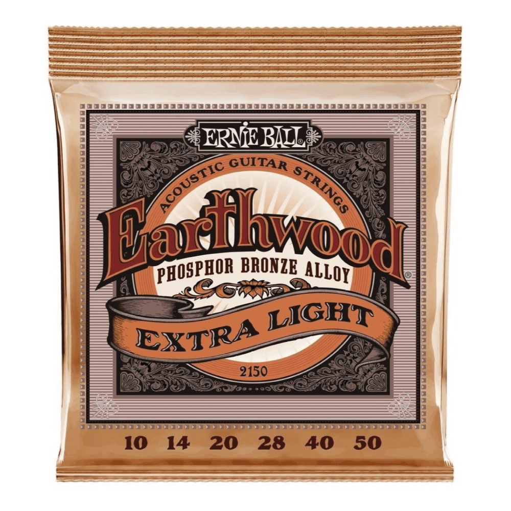 Cuerdas Ernie Ball Earthwood Phosphor Bronze Extra Light 10-50 para guitarra acústica