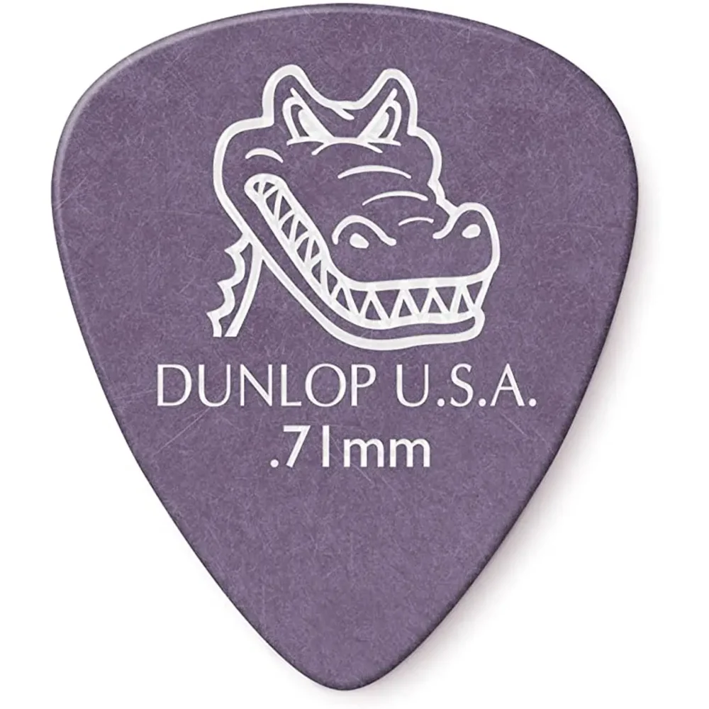 Set de púas Dunlop Gator Grip 0.71mm antideslizantes