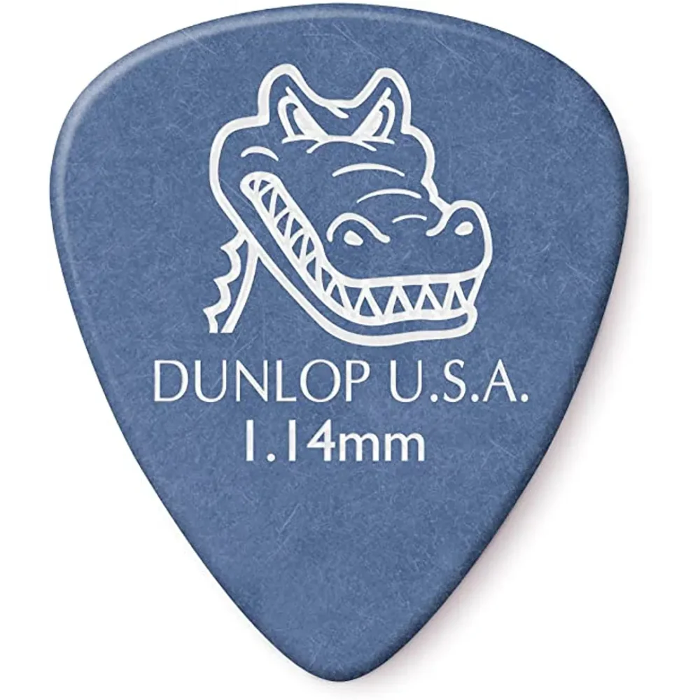 Uñetas Dunlop Gator Grip 1.14mm antideslizantes (pack de 12)