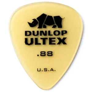 Set de 6 uñetas Dunlop Ultex 0.88mm color ámbar