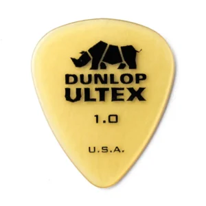 Set de 6 uñetas Dunlop Ultex 1.0mm color ámbar