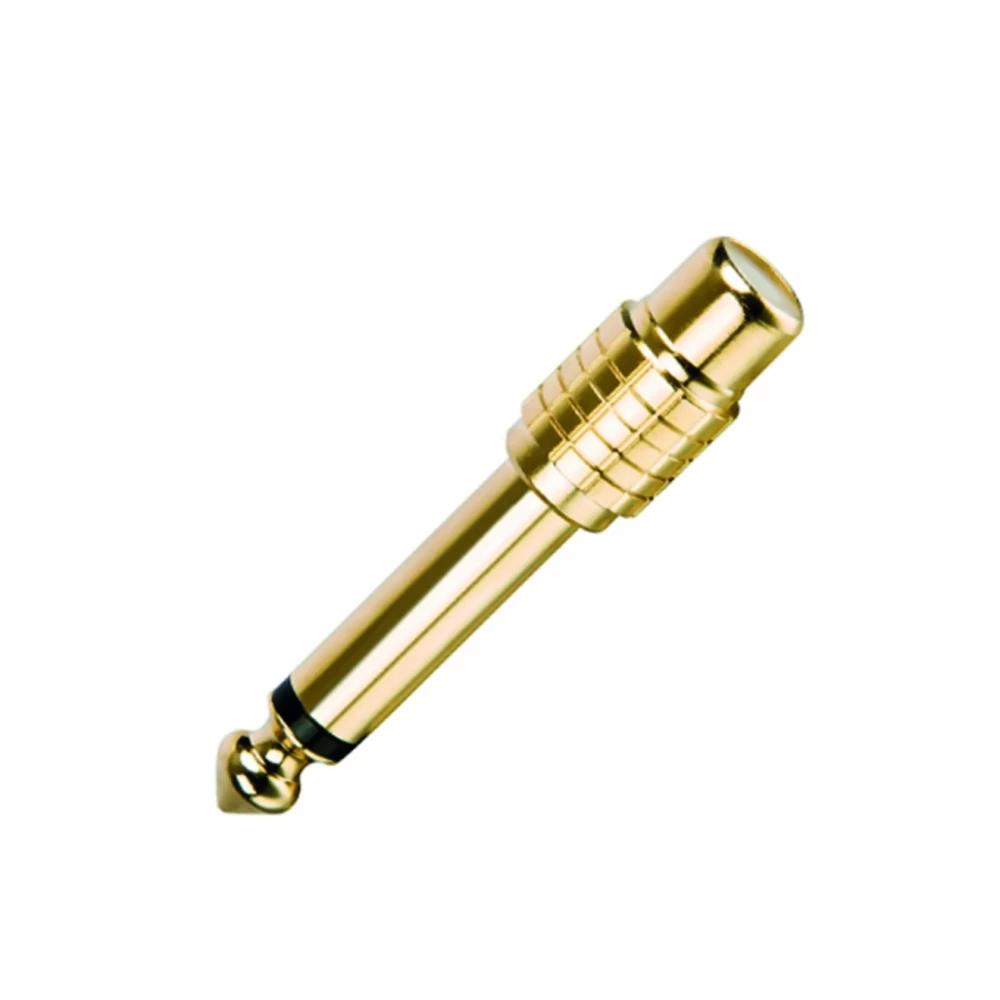 Conector VMR Audio RCA hembra a plug mono 1/4” dorado