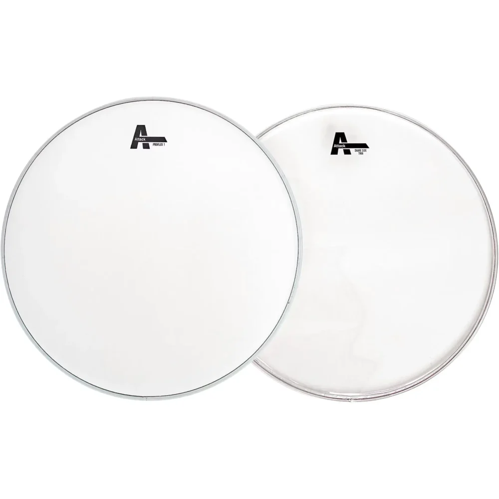 Set de parche recubierto y bordonero Attack para caja de 14"
