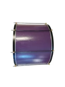 Surdo de madera morado de 20 pulgadas.