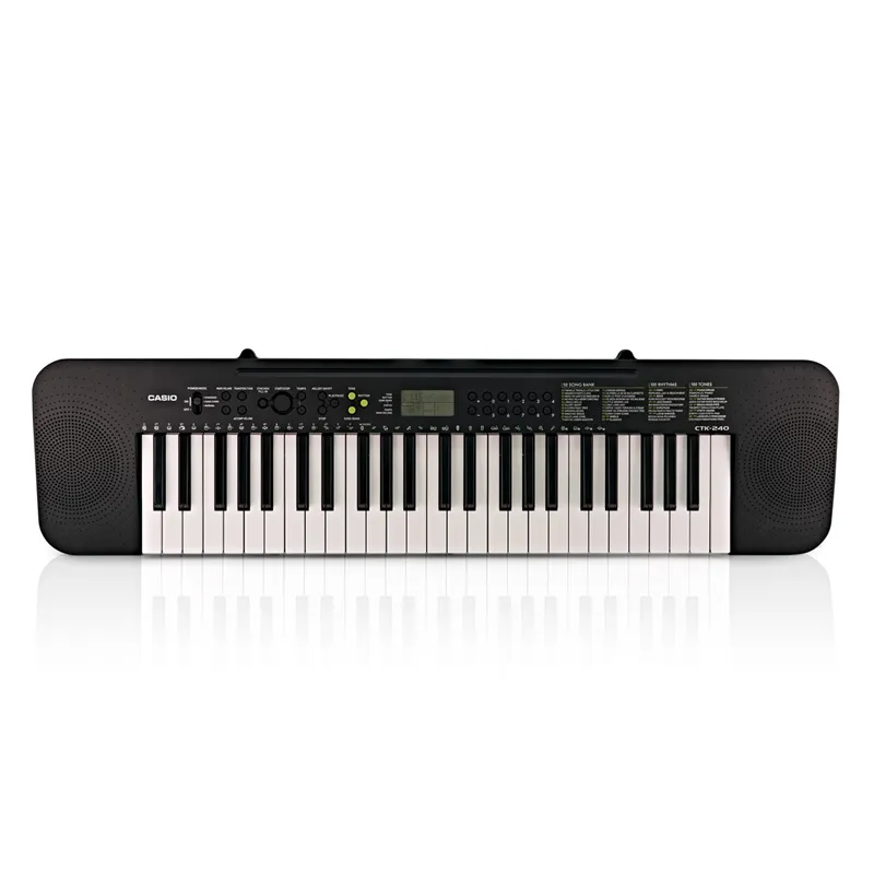 Teclado portátil CASIO 49 teclas con transformador incluido