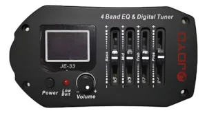 Cápsula Joyo JE-33 con ecualizador 4 bandas y afinador digital