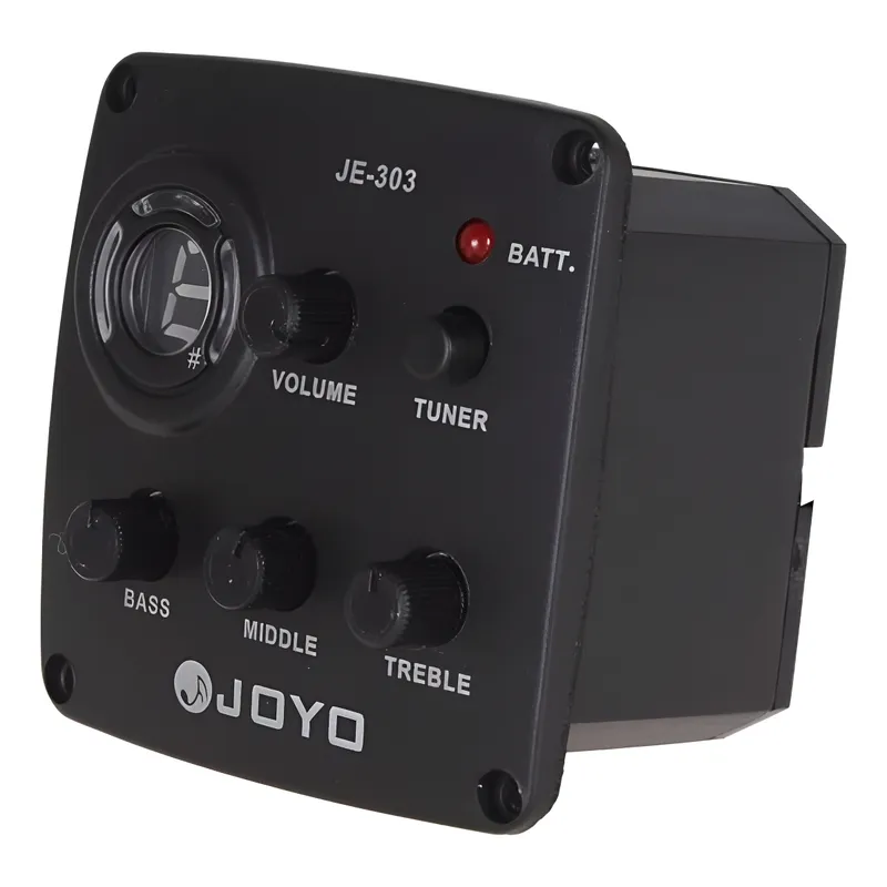 Cápsula Joyo JE-303 con ecualizador 3 bandas y afinador