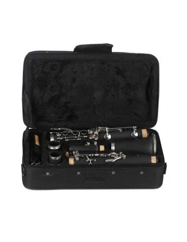 Clarinete Etinger CL-10 17 llaves negro afinación Sib