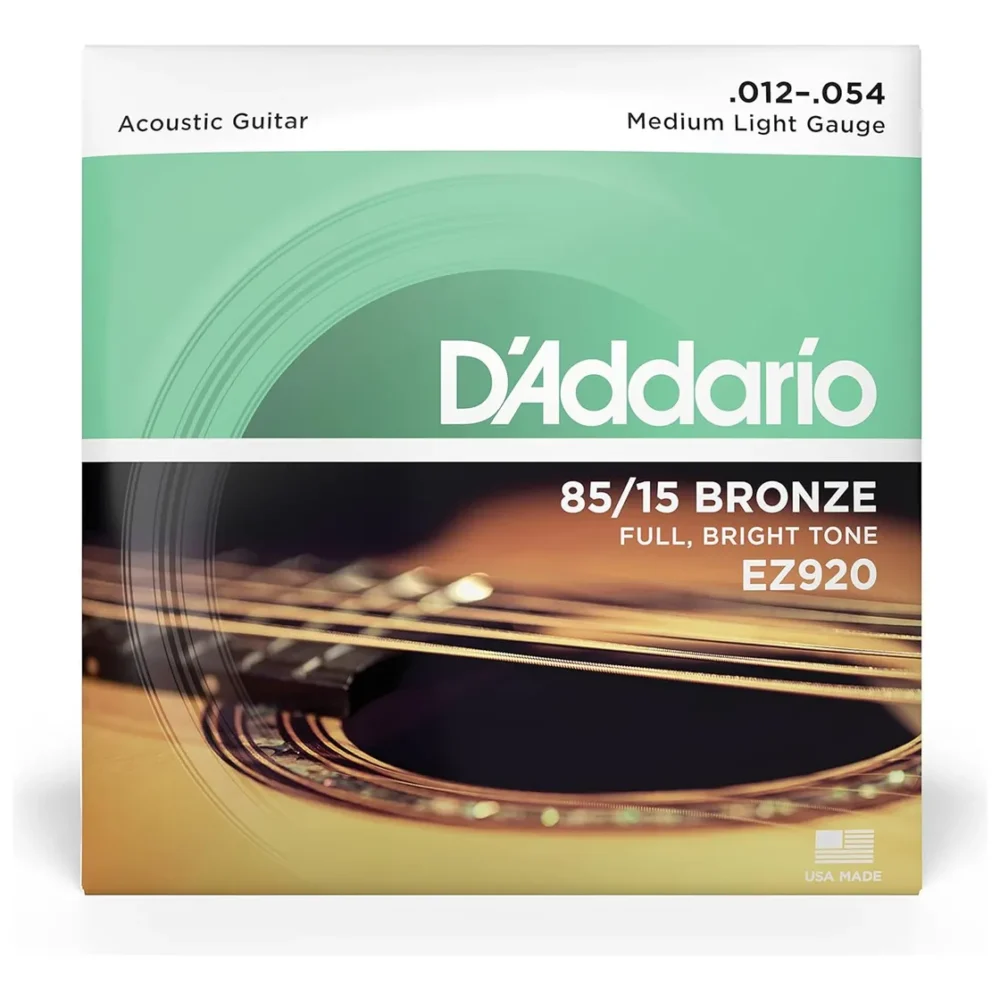 Cuerdas D’Addario EZ920 12–54 para guitarra acústica