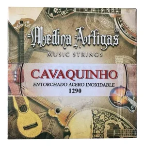 Cuerdas Medina Artigas 1290 para cavaquinho entorchado en acero inoxidable