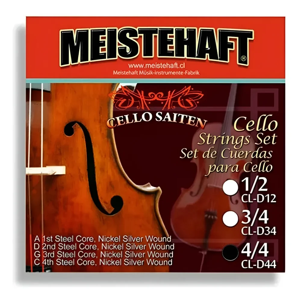 Set de cuerdas Meistehaft CL D44 para cello 4/4