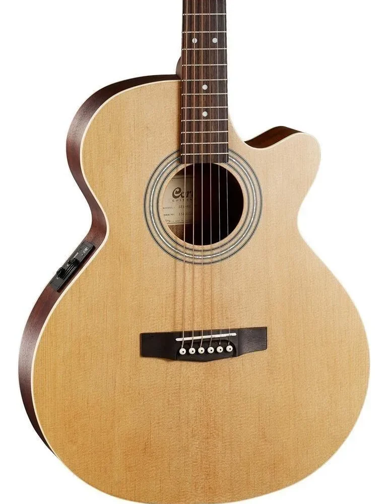 Guitarra CORT SFX-ME-OP electroacústica open pore natural