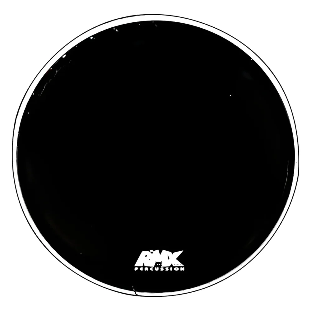 Parche RMX Percussion Queen USA 13 pulgadas negro brillante