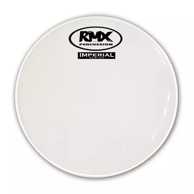 Parche RMX 18 pulgadas Imperial Series nylon blanco liso con aro de aluminio