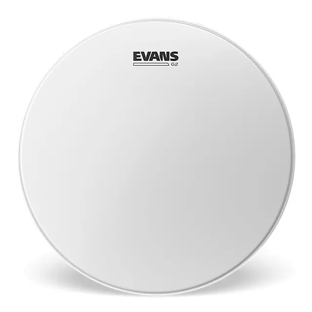 Parche Evans G2 Coated B13G2 13 pulgadas blanco rugoso
