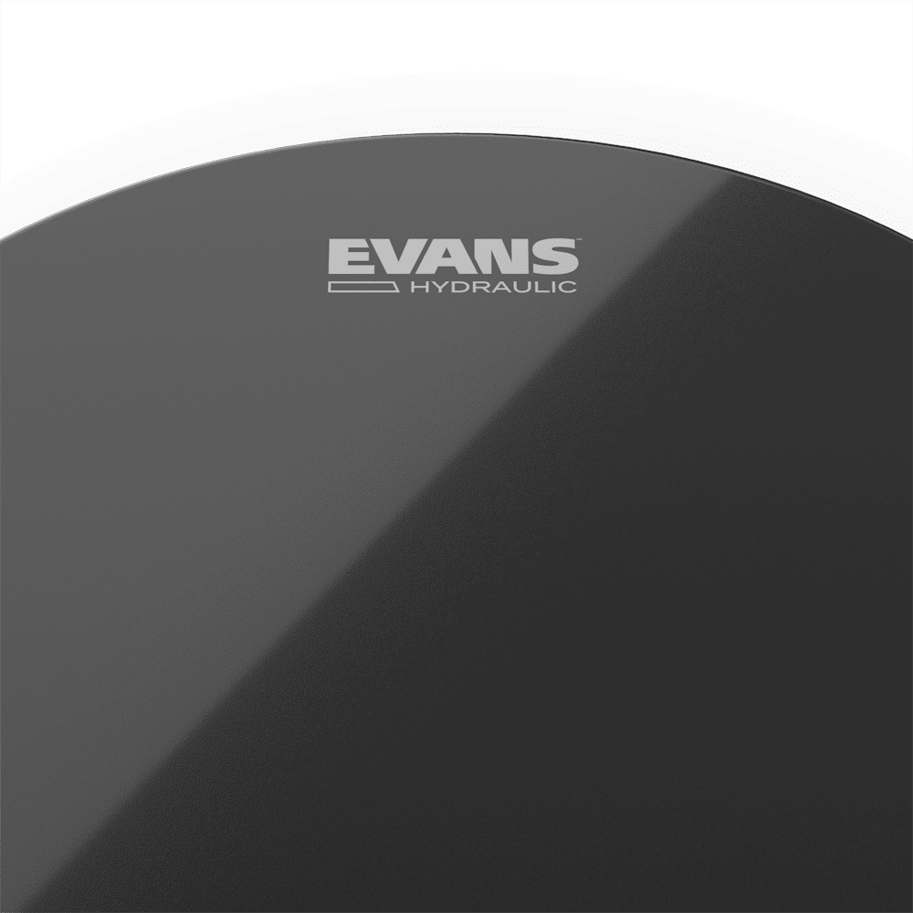 Parche Evans Hydraulic Black 10 pulgadas doble capa con aceite