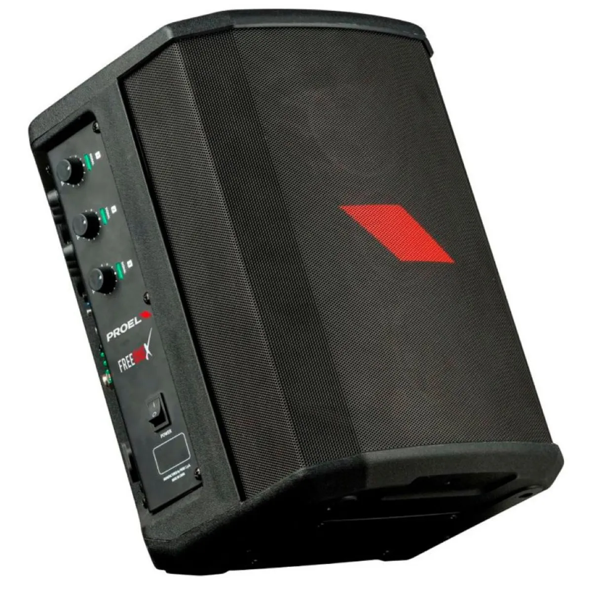 Parlante Bluetooth Proel con batería recargable y mezclado