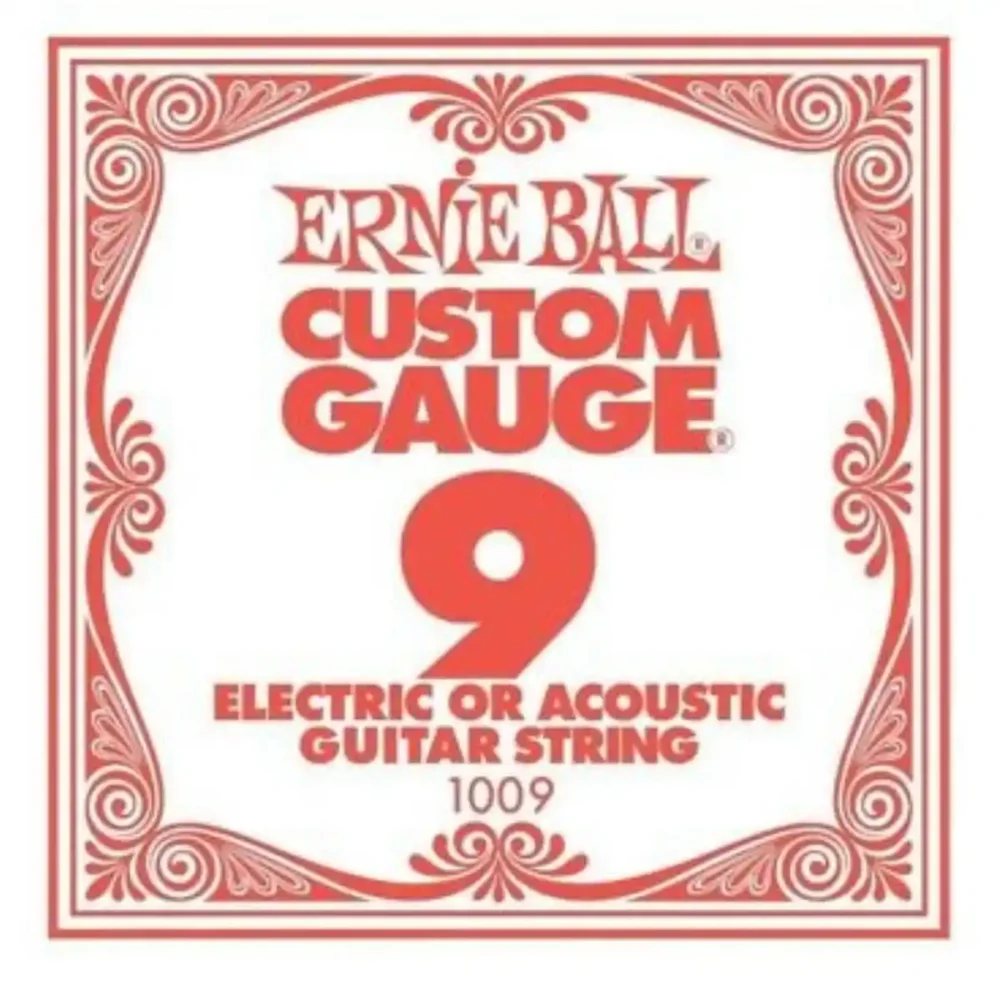 Cuerda suelta Ernie Ball 0,9 para guitarra eléctrica o acústica