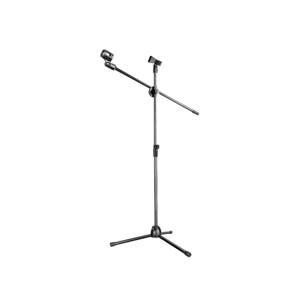 Atril Micrófono Apextone ap-3636 boom ajustable incluye 2 clips
