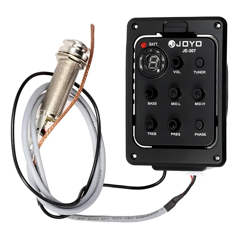 Cápsula Joyo JE-307 con ecualizador 5 bandas y afinador