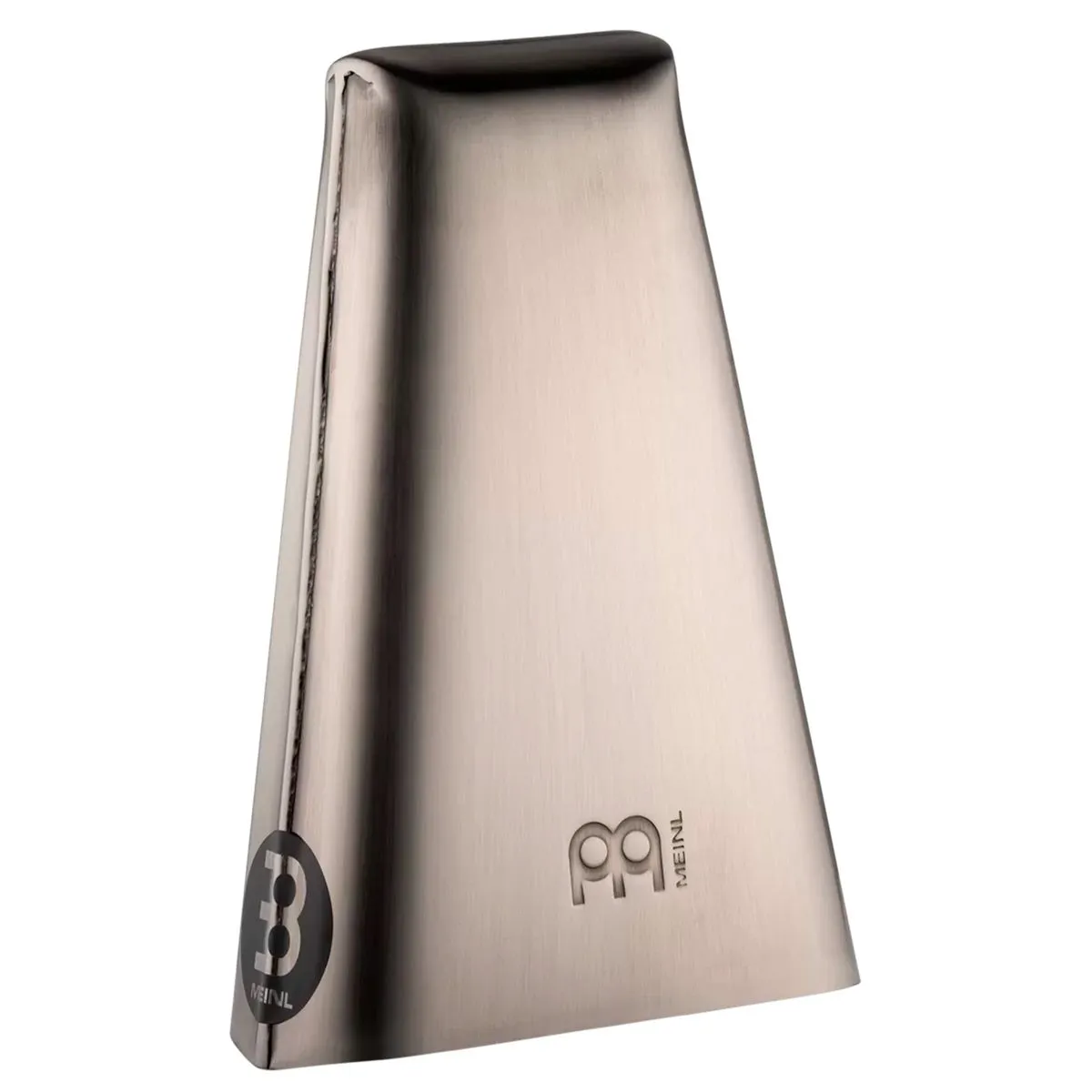 Cencerro Meinl STB815H de acero con sonido potente y cómodo agarre