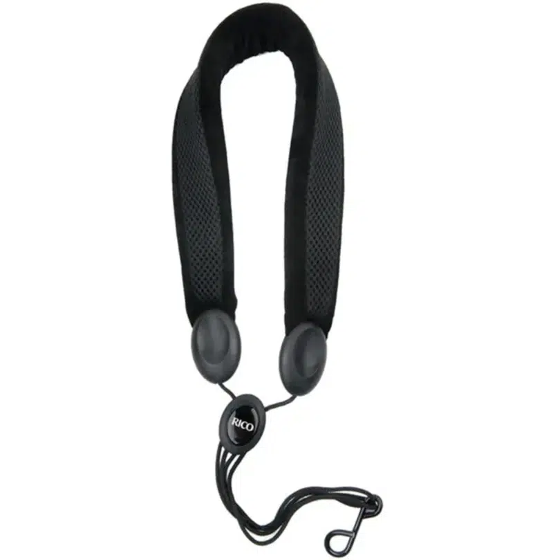 Correa acolchada rico daddario sja12 para saxo soprano y alto negra