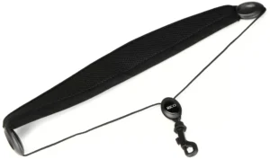 Correa acolchada rico daddario sja18 para saxo soprano y alto mosquetón plástico negra