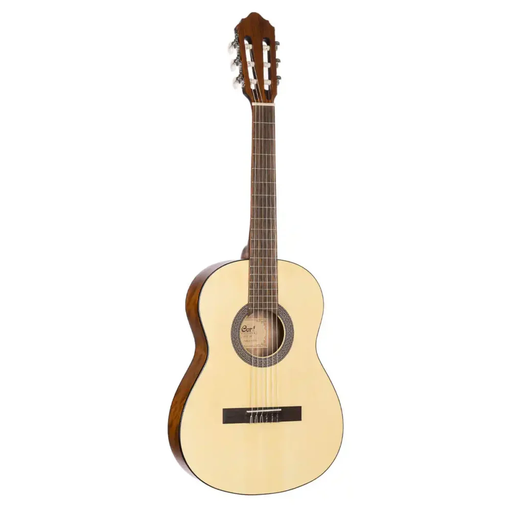 Guitarra CORT AC70-OP clásica 3/4 con funda y acabado poro abierto